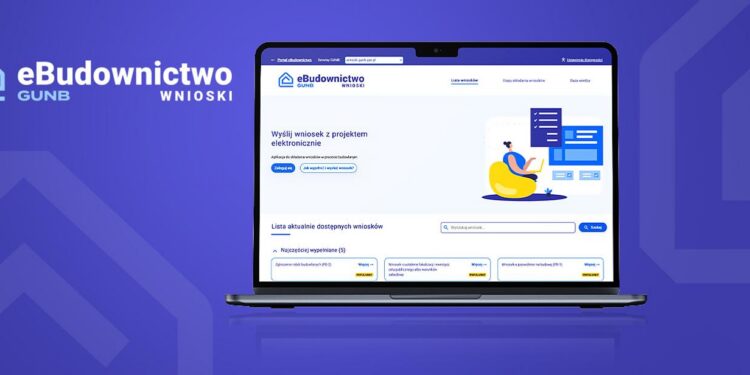 Połączono serwis e-Budownictwo Wnioski z usługą e-Doręczeń
